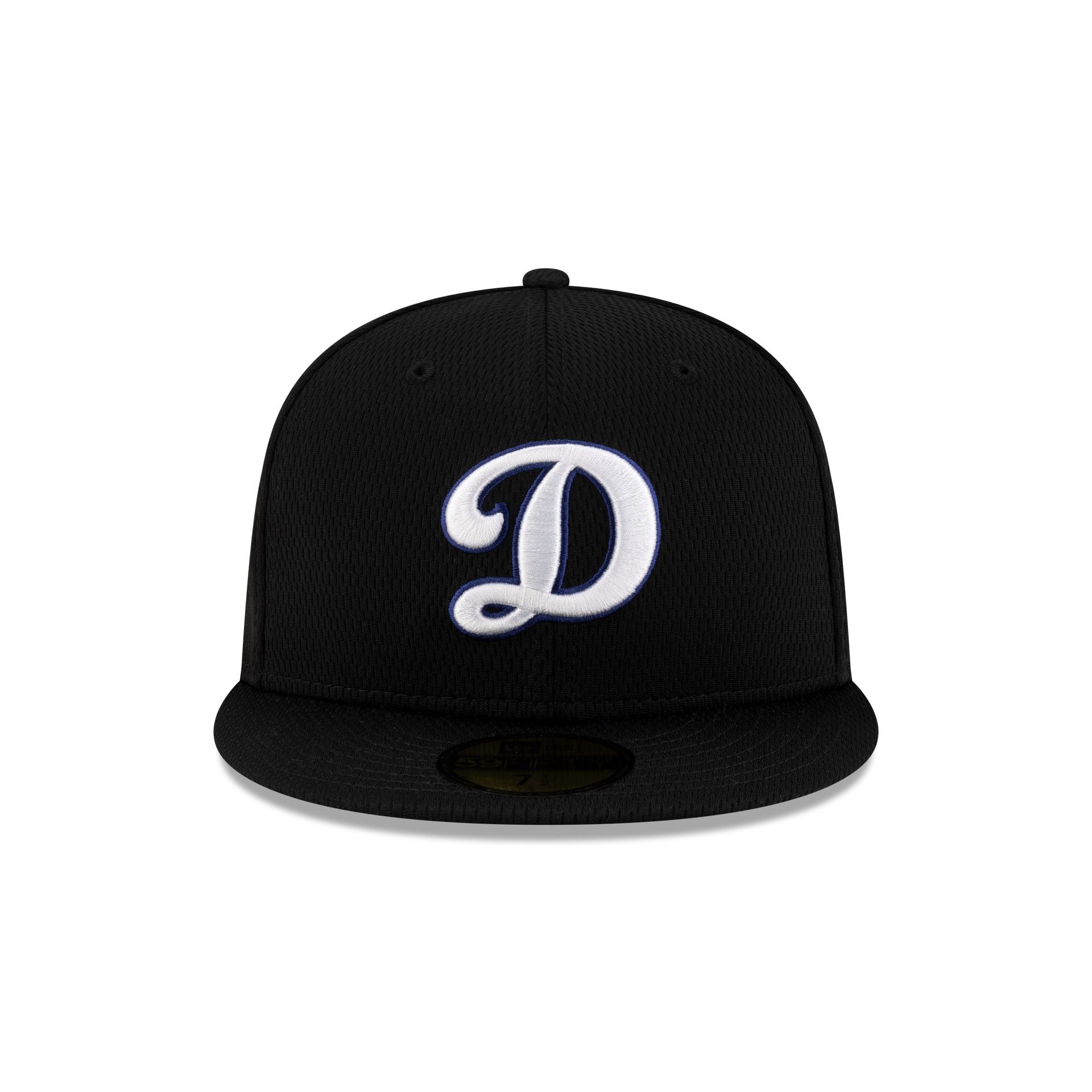 Los Angeles Dodgers 2025 Clubhouse Alt Black 59FIFTY Fitted Hat