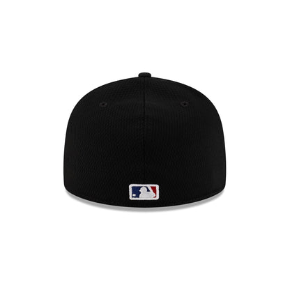 Los Angeles Dodgers 2025 Clubhouse Alt Black 59FIFTY Fitted Hat