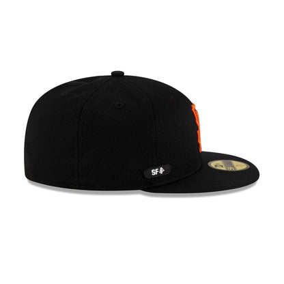 San Francisco Giants 2025 Clubhouse Black 59FIFTY Fitted Hat