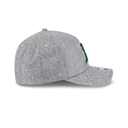 Athletics Cotton Weave Gray 9FORTY M-Crown A-Frame Snapback Hat