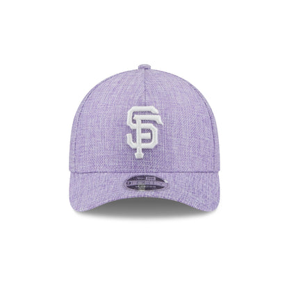 San Francisco Giants Cotton Weave Purple 9FORTY M-Crown A-Frame Snapback Hat