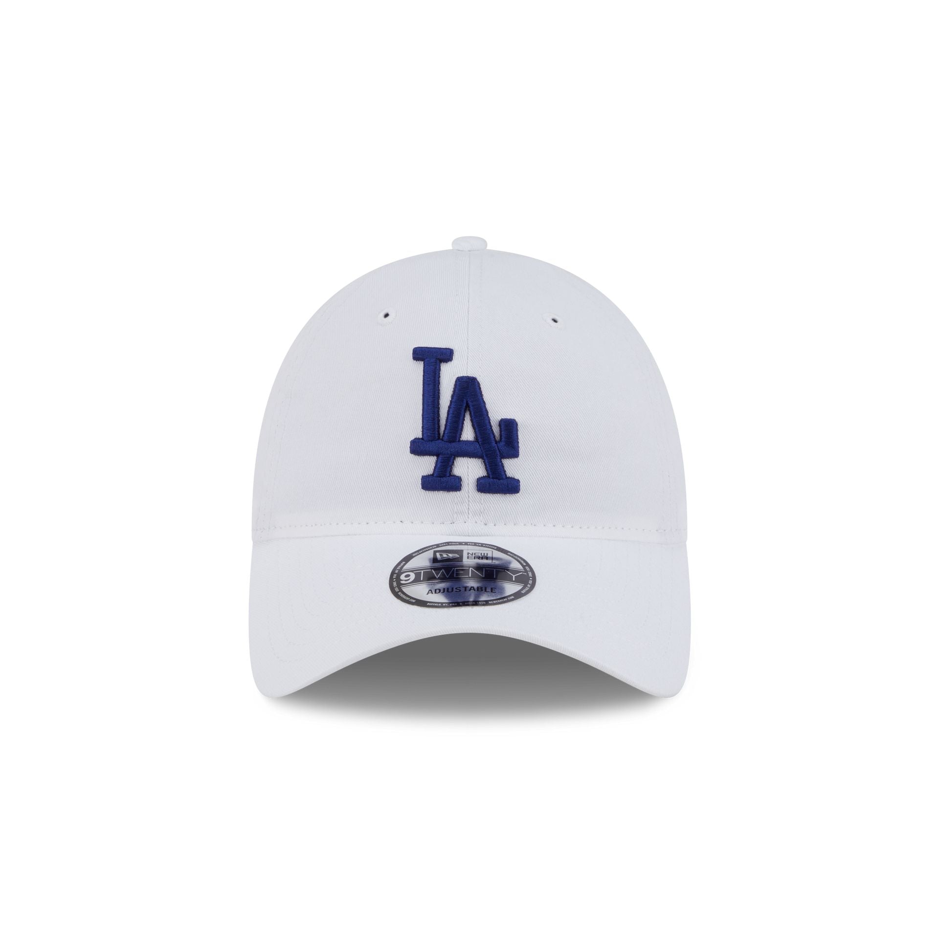Los Angeles Dodgers White 9TWENTY Adjustable Hat