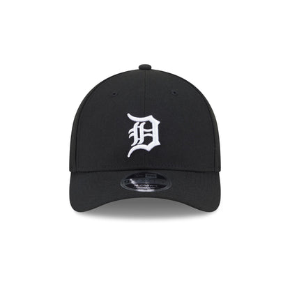 Detroit Tigers Black Authentic Collection 9FORTY M-Crown Snapback Hat