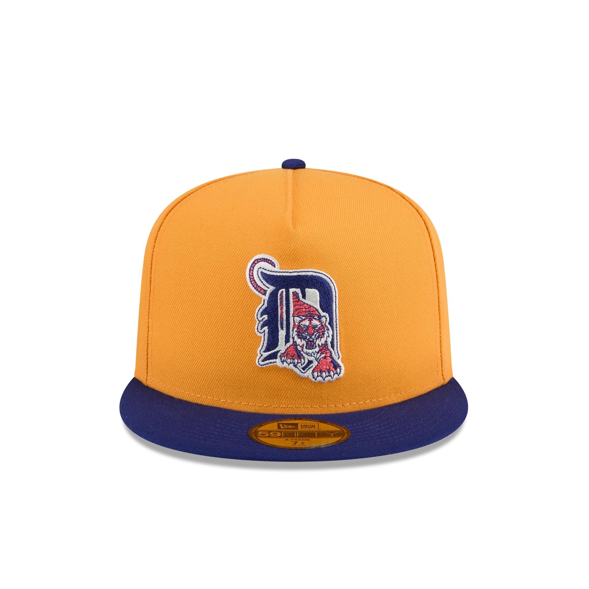 Detroit Tigers Gold 59FIFTY A-Frame Fitted Hat