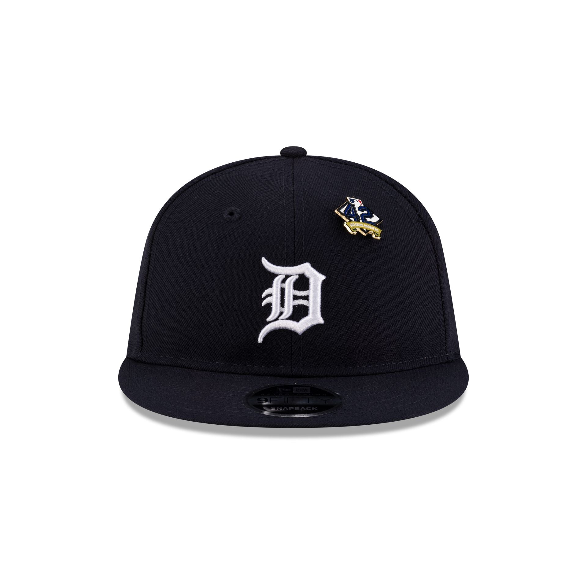 Detroit Tigers Jackie Robinson Day 2025 Retro Crown 9FIFTY Snapback Hat