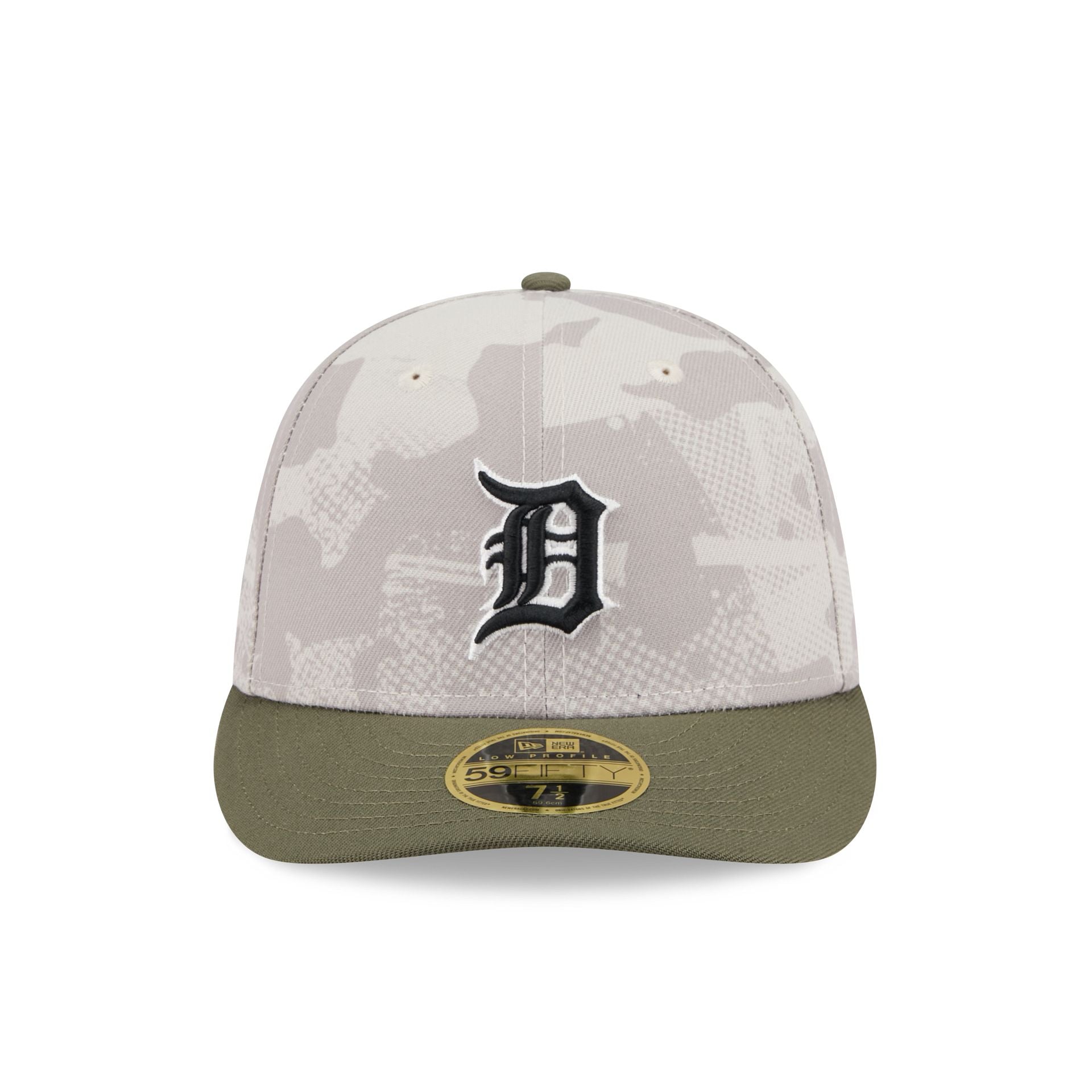 Detroit Tigers Armed Forces Day 2025 Low Profile 59FIFTY Fitted Hat