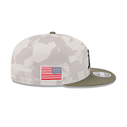 Athletics Armed Forces Day 2025 Split Panel 9FIFTY Snapback Hat