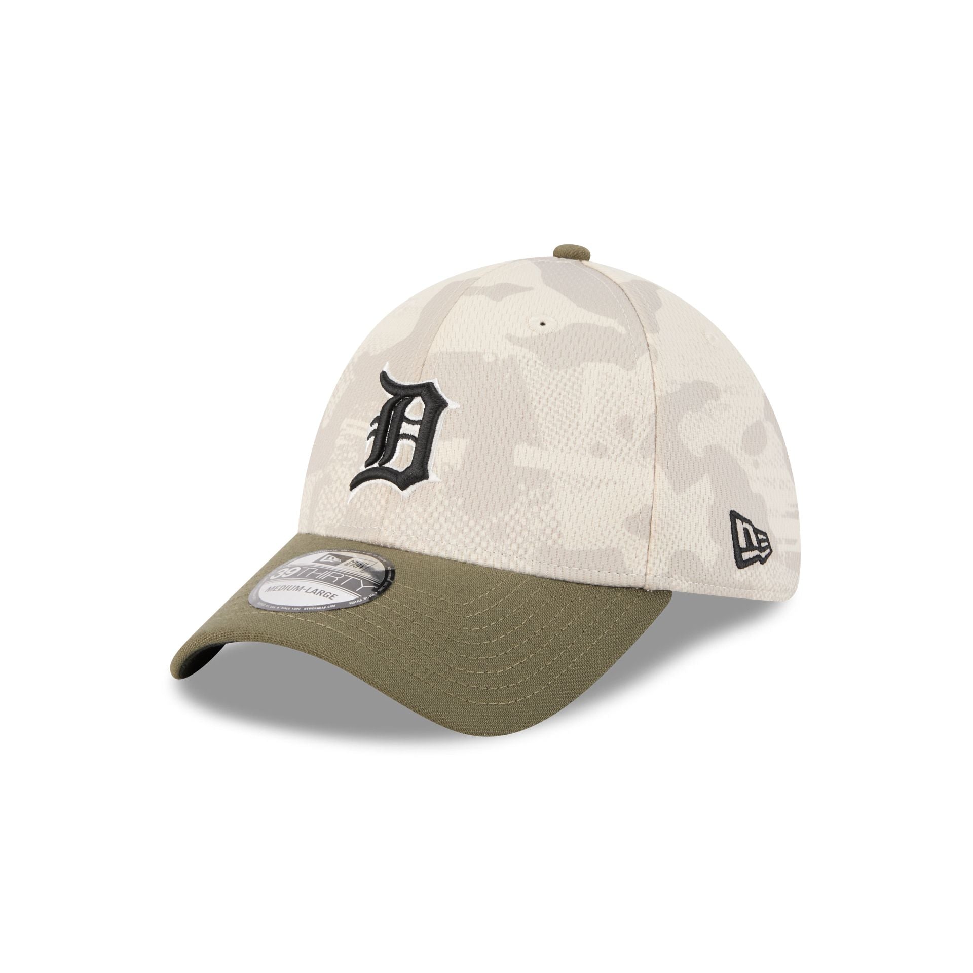 Detroit Tigers Armed Forces Day 2025 39THIRTY Stretch Fit Hat