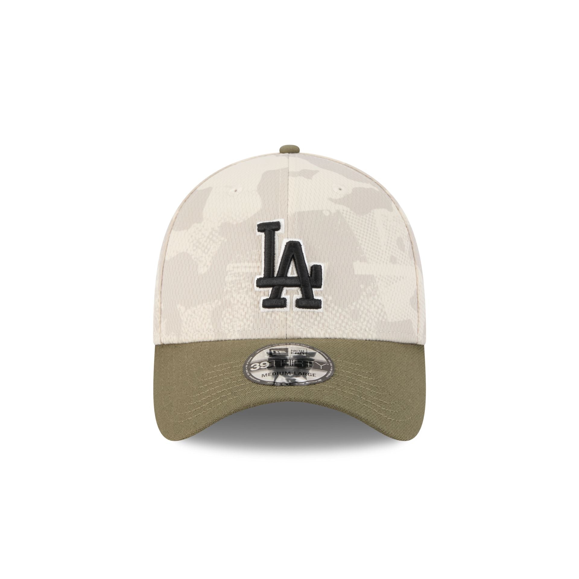 Los Angeles Dodgers Armed Forces Day 2025 39THIRTY Stretch Fit Hat