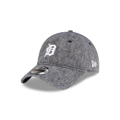 Detroit Tigers Linen Chain Stitched 9TWENTY Adjustable Hat