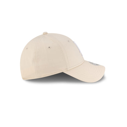 Los Angeles Dodgers Floral Icon Cream Women's 9FORTY Adjustable Hat