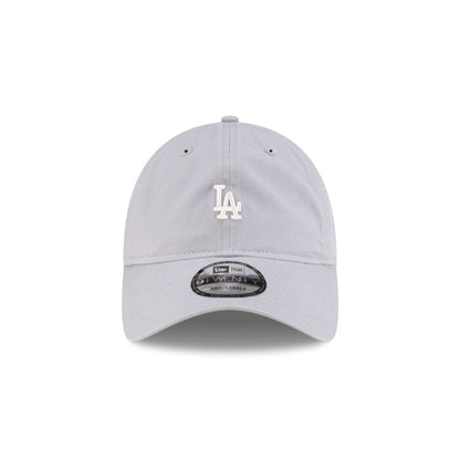 Los Angeles Dodgers Mini Logo Washed Gray 9TWENTY Adjustable Hat
