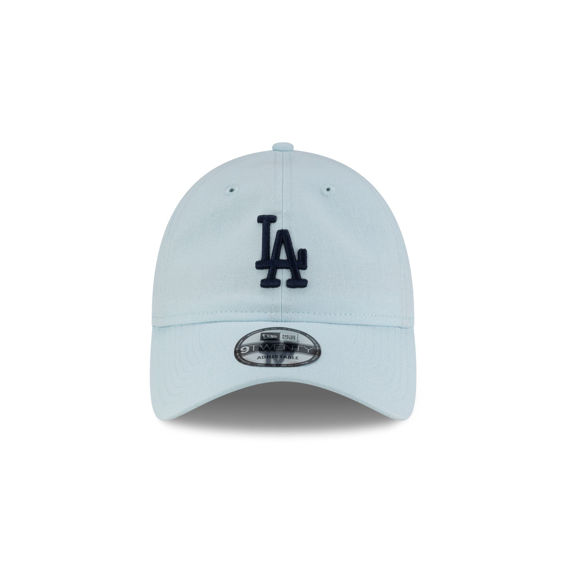 Los Angeles Dodgers Linen Pastel Blue 9TWENTY Adjustable Hat