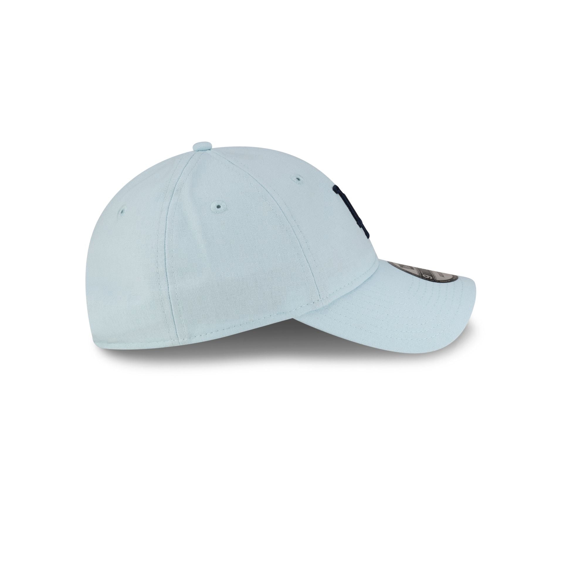 Los Angeles Dodgers Linen Pastel Blue 9TWENTY Adjustable Hat
