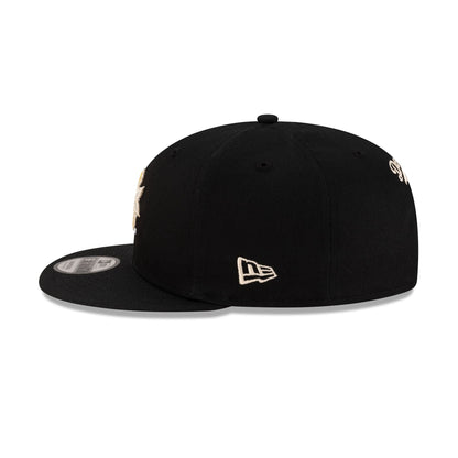 Los Angeles Dodgers Floral Black 9FIFTY Snapback Hat