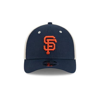San Francisco Giants Linen 9FORTY M-Crown Snapback Hat