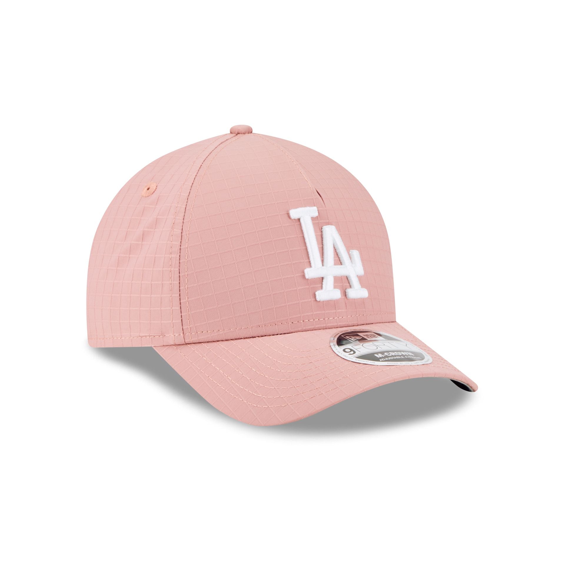 Los Angeles Dodgers Pink Ripstop 9FORTY M-Crown A-Frame Snapback Hat