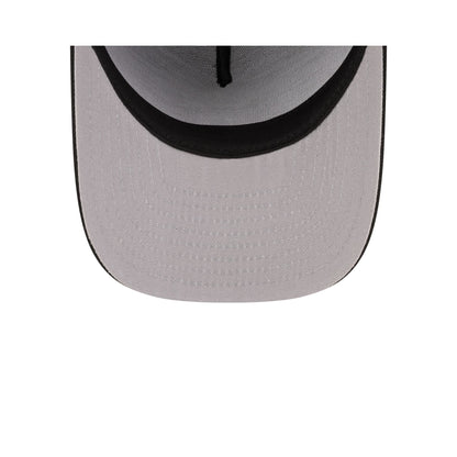 Detroit Tigers Black Script Safety Pin 59FIFTY A-Frame Fitted Hat