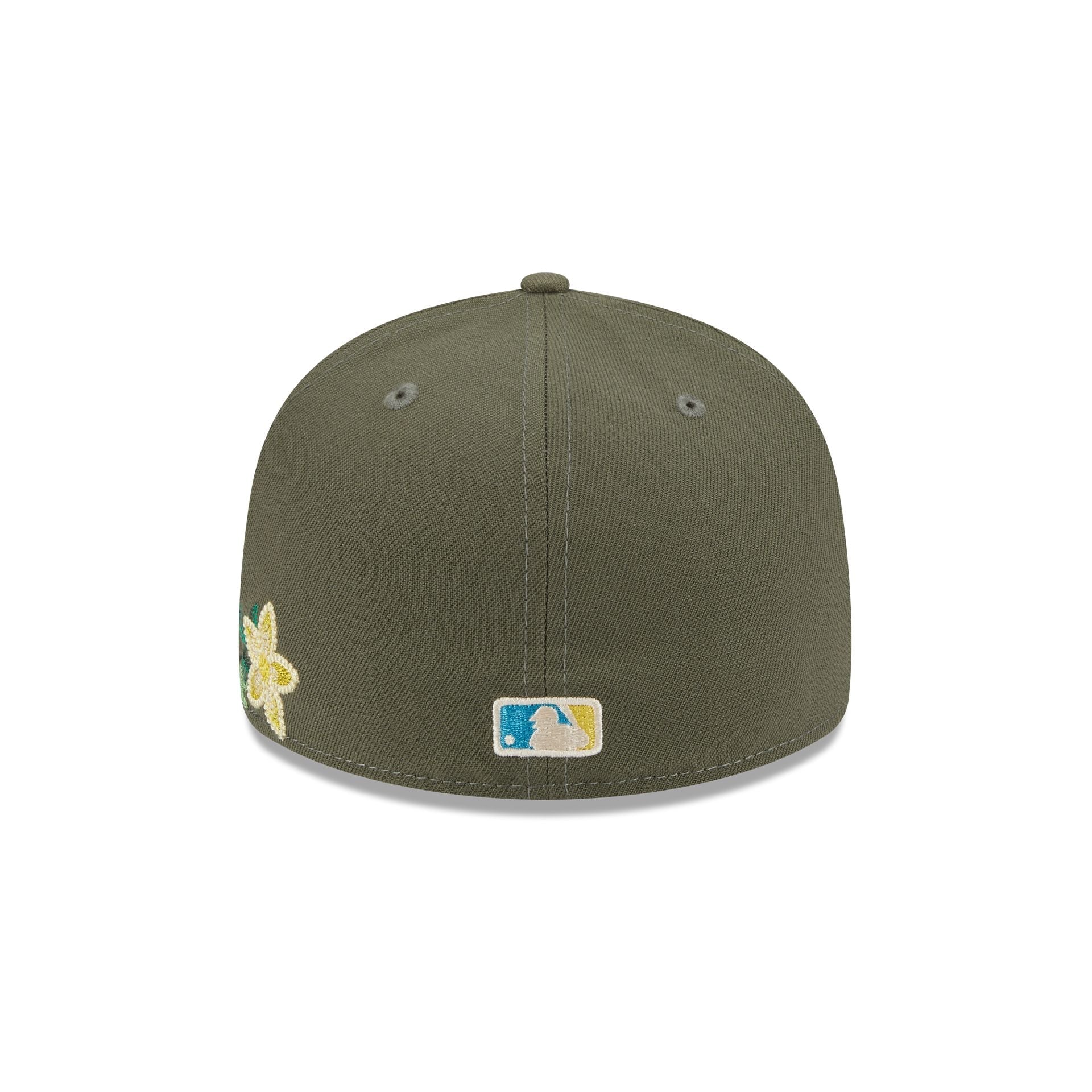 Athletics Tonal Florals Olive 59FIFTY Fitted Hat