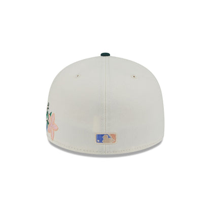 Athletics Tonal Florals White 59FIFTY Fitted Hat