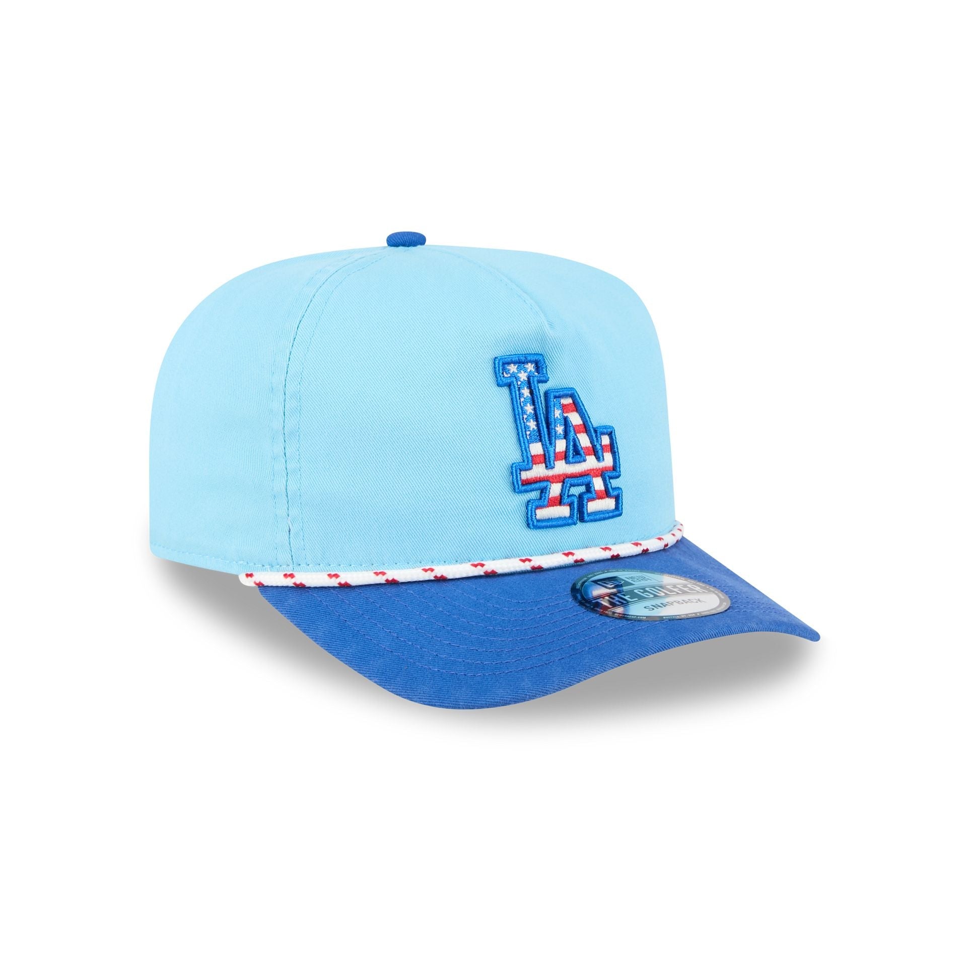 Los Angeles Dodgers Independence Day 2025 Golfer Hat