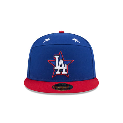 Los Angeles Dodgers 2025 All-Star Game Workout Split Panel 59FIFTY Fitted Hat