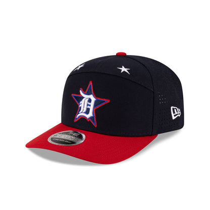 Detroit Tigers 2025 All-Star Game Workout Split Panel 9SEVENTY Stretch-Snap Hat
