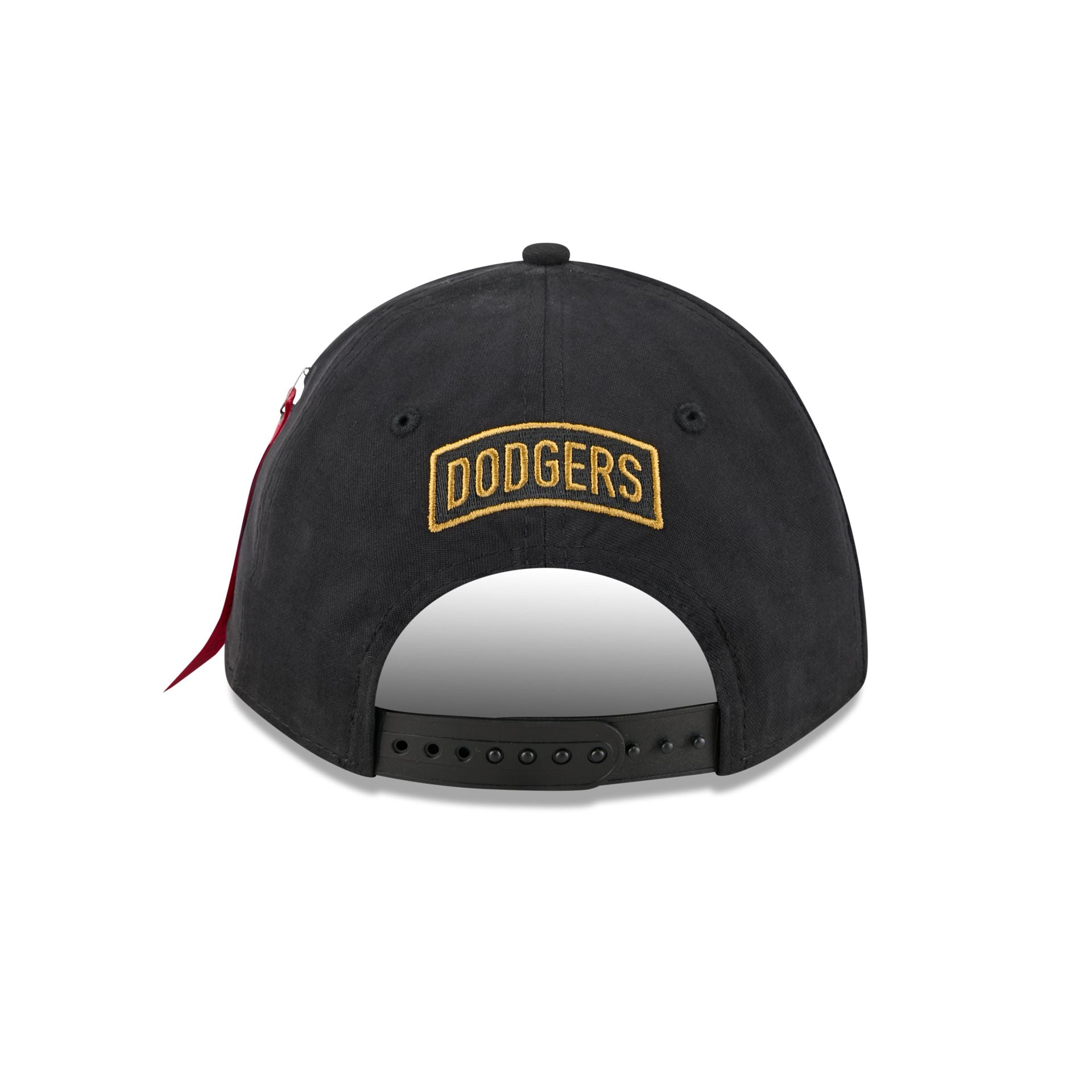 Alpha Industries x Los Angeles Dodgers Black 9FORTY M-Crown A-Frame Snapback Hat