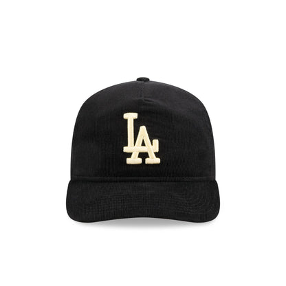 Los Angeles Dodgers Nostalgic Black Corduroy 19TWENTY Adjustable Hat