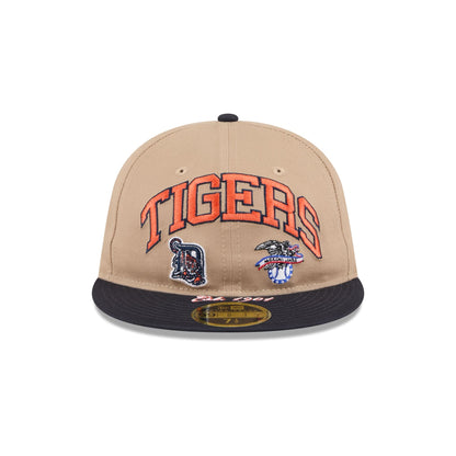 Detroit Tigers Camel Retro Crown 59FIFTY Fitted Hat
