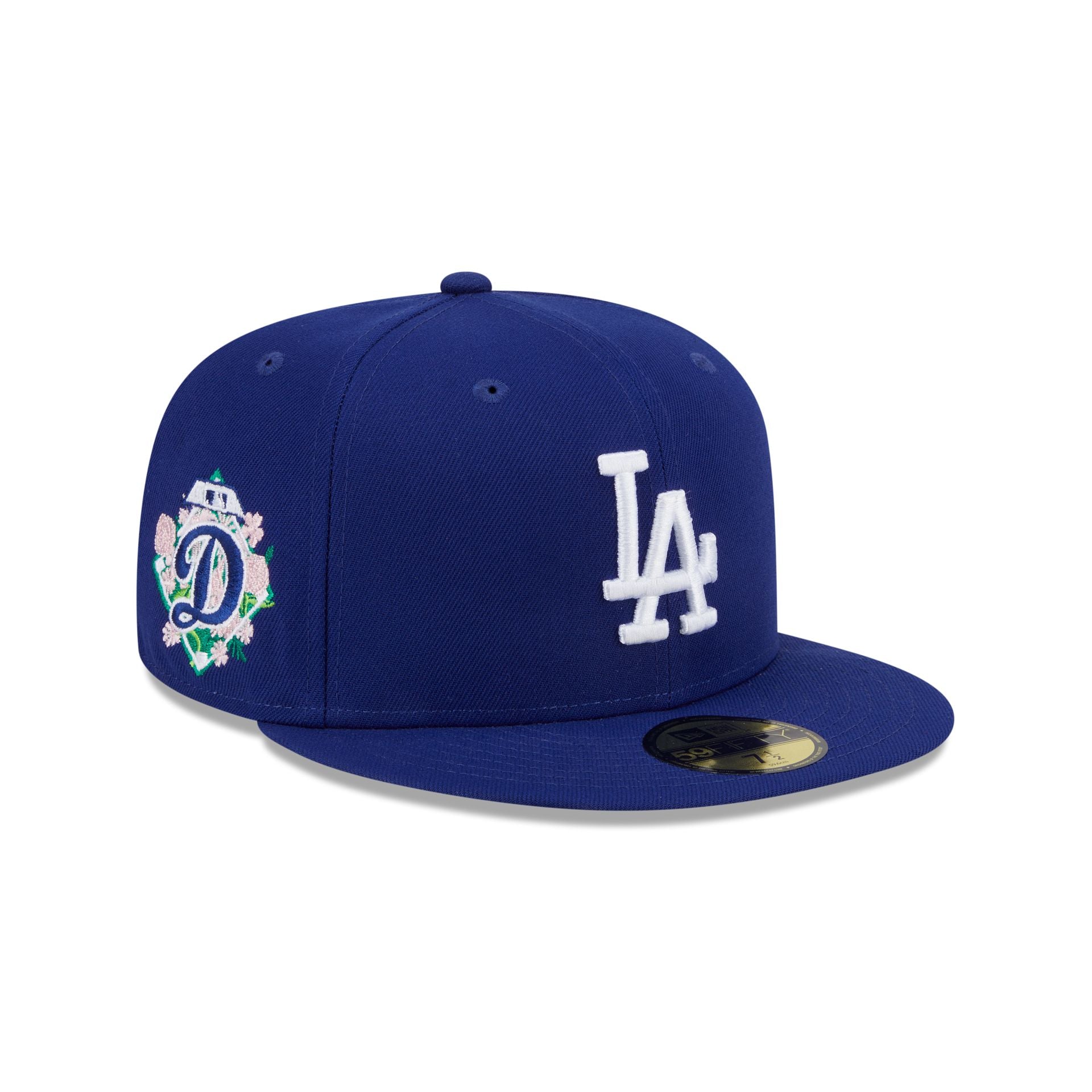 Los Angeles Dodgers Floral Undervisor 59FIFTY Fitted Hat
