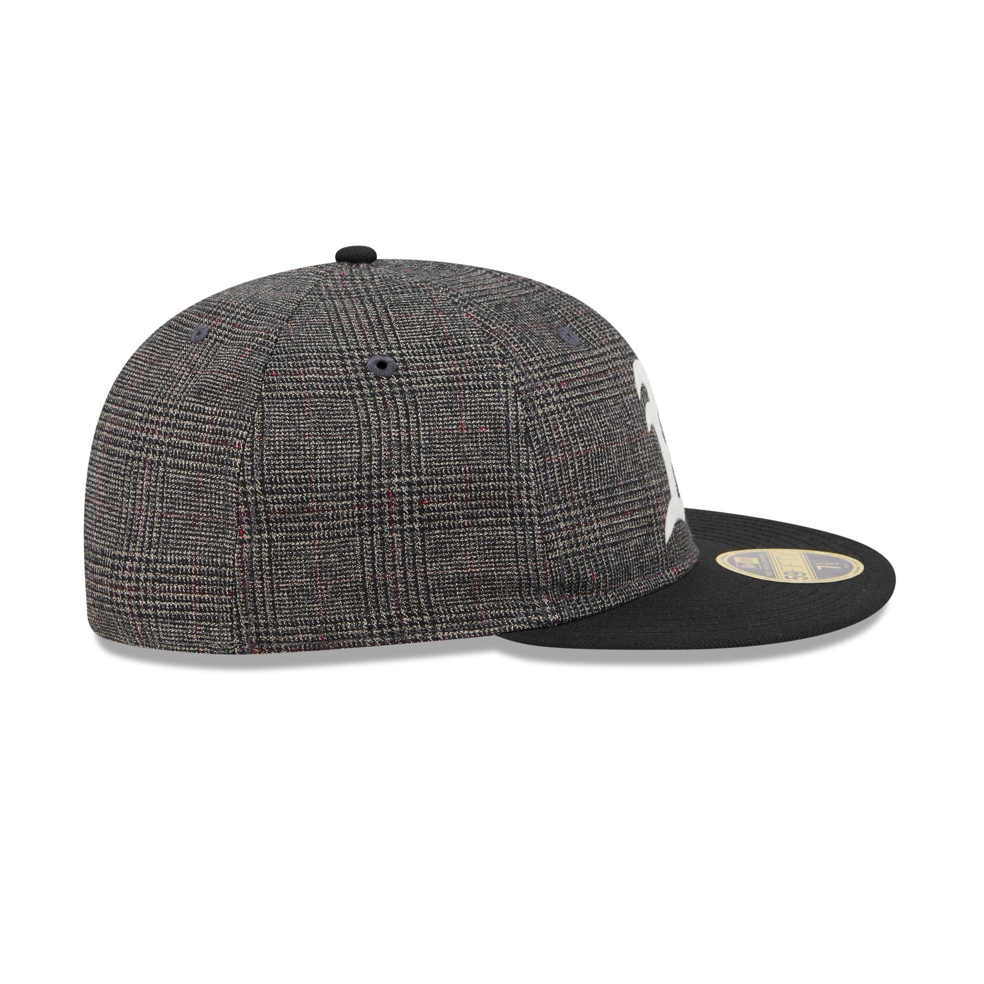 Athletics Plaid Retro Crown 59FIFTY Fitted Hat