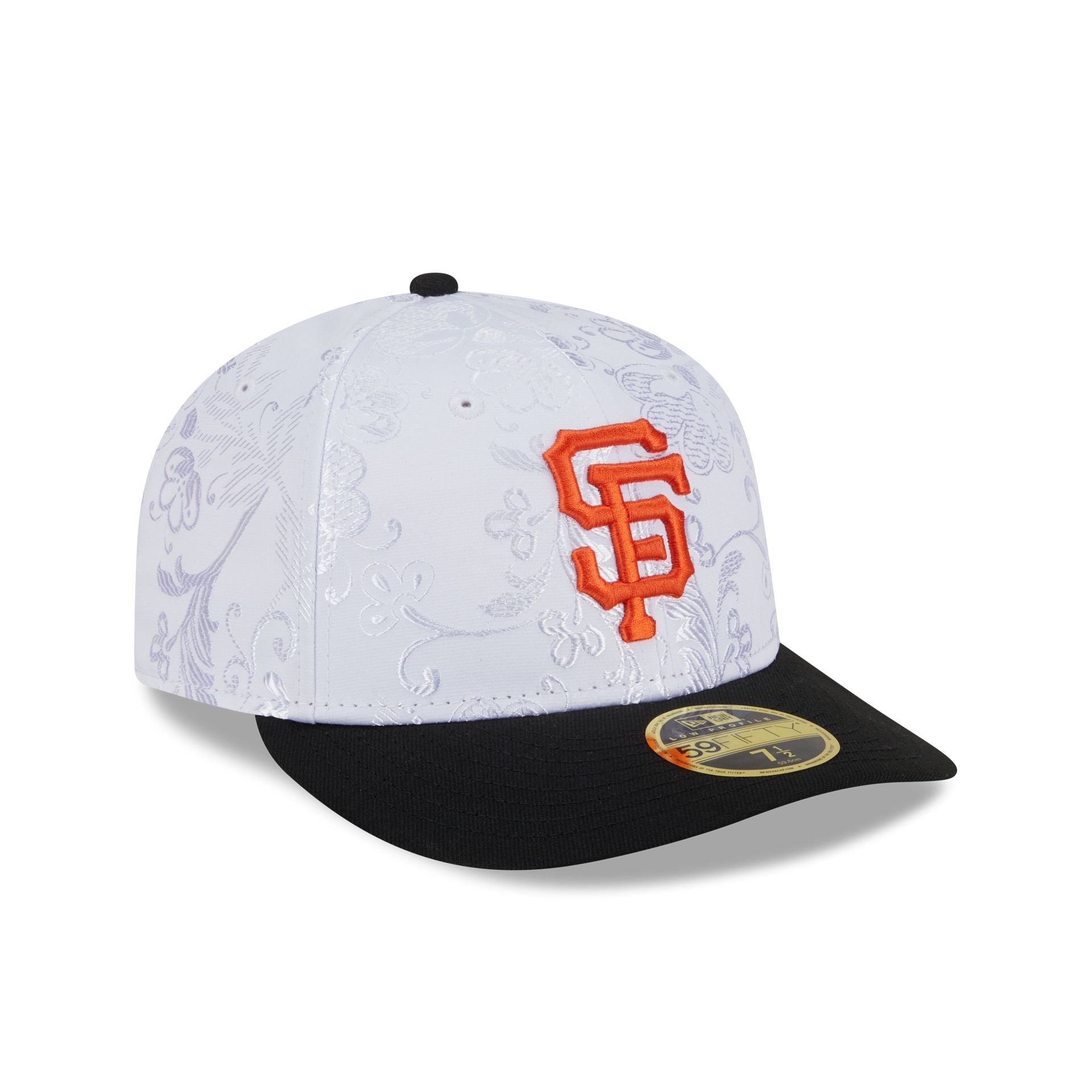 San Francisco Giants Floral Shine Low Profile 59FIFTY Fitted Hat
