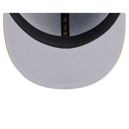 Athletics Metallic Gold Logo 59FIFTY Fitted Hat
