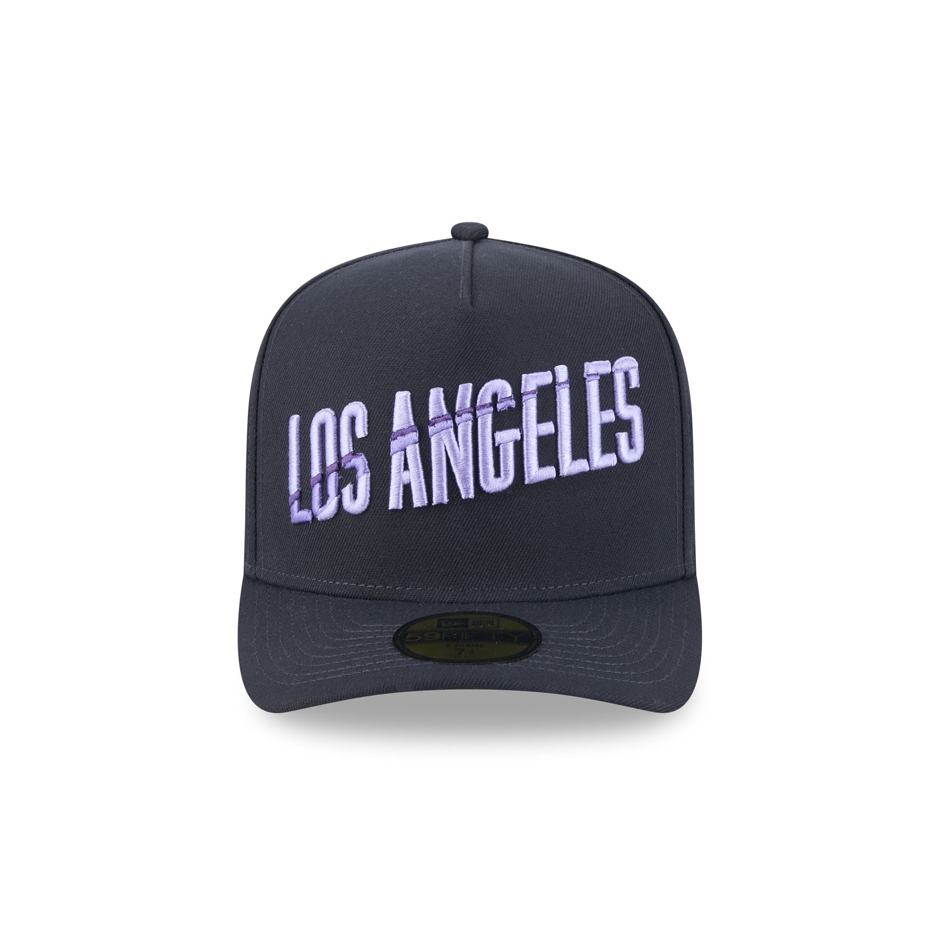 Los Angeles Dodgers Navy Lavender 59FIFTY A-Frame Fitted Hat