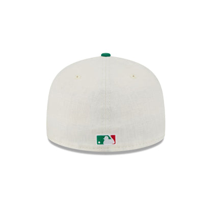 Los Angeles Dodgers Beaded Linen 59FIFTY Fitted Hat