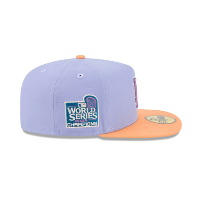 Los Angeles Dodgers Lavender 59FIFTY A-Frame Fitted Hat
