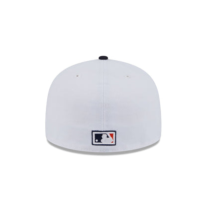 Detroit Tigers Summer Derby White 59FIFTY A-Frame Fitted Hat