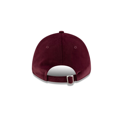 Los Angeles Dodgers Maroon Velour Women's 9FORTY Adjustable Hat
