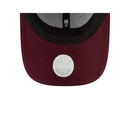 Los Angeles Dodgers Maroon Velour Women's 9FORTY Adjustable Hat