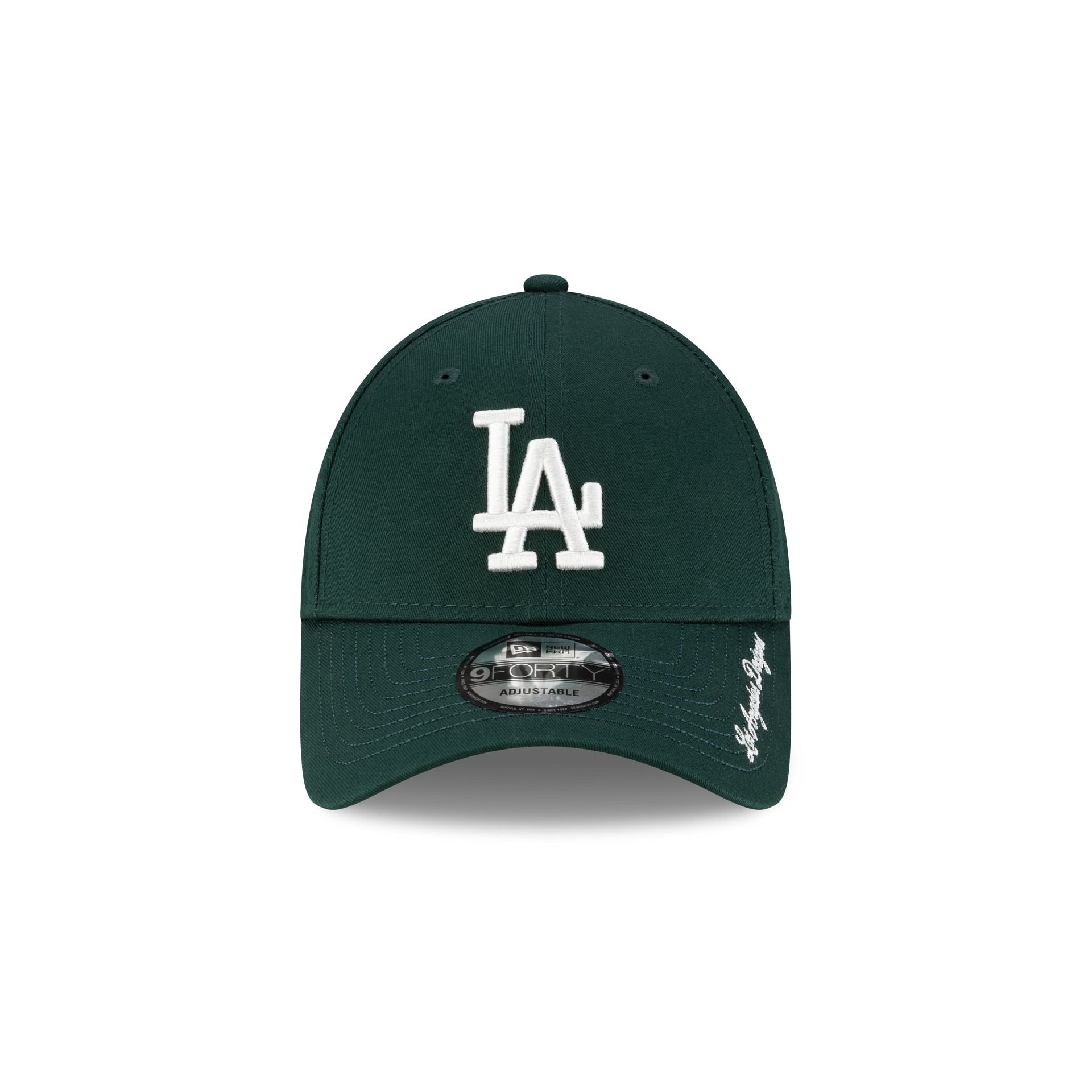 Los Angeles Dodgers Visor Script 9FORTY Adjustable Hat