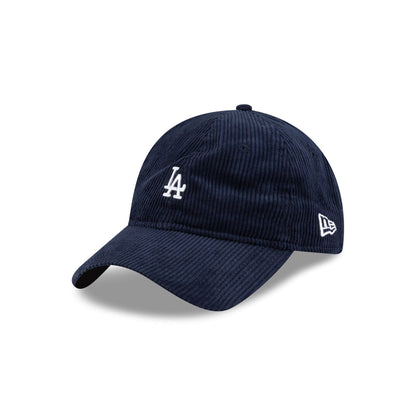 Los Angeles Dodgers Mini Logo Navy Corduroy 9TWENTY Adjustable Hat