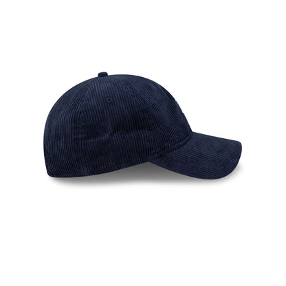 Los Angeles Dodgers Mini Logo Navy Corduroy 9TWENTY Adjustable Hat