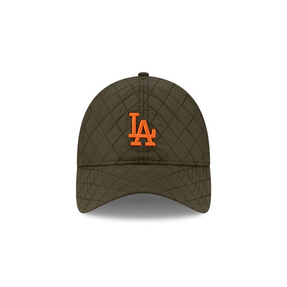 Los Angeles Dodgers Quilted Satin Dark Green 9TWENTY Adjustable Hat