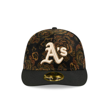 Athletics Three Looms Floral Cord Low Profile 59FIFTY Fitted Hat