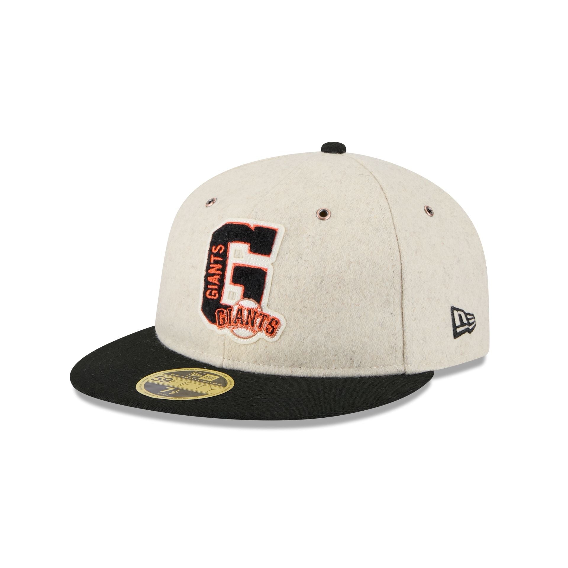 San Francisco Giants Wool Letterman Retro Crown 59FIFTY Fitted Hat