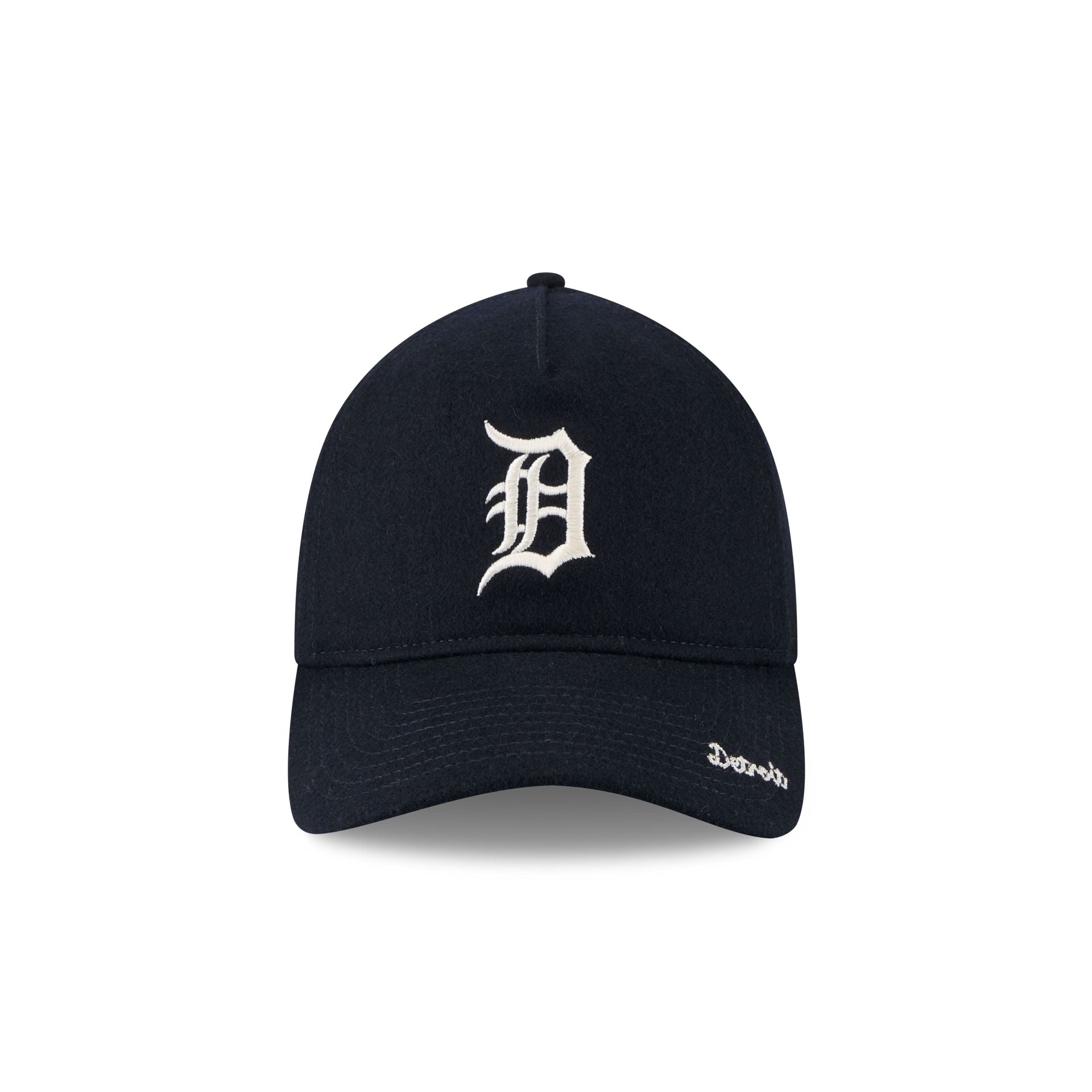 Detroit Tigers Wool Letterman 9TWENTY A-Frame Adjustable Hat Adjustable Hat