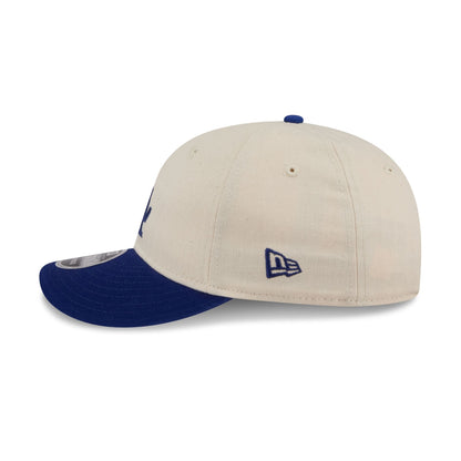 Los Angeles Dodgers Three Looms Americana Herringbone Retro Crown 9FIFTY Adjustable Hat