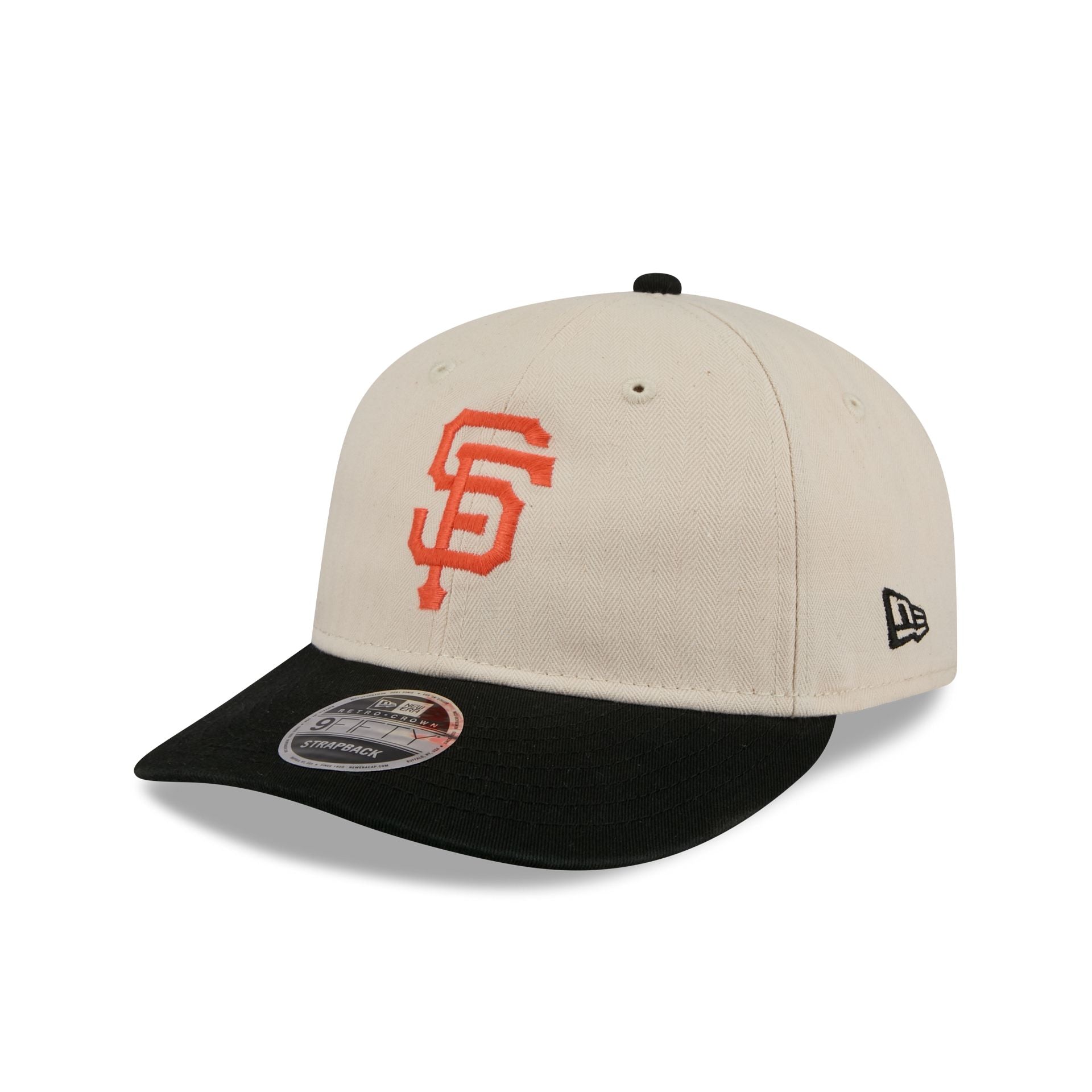San Francisco Giants Three Looms Americana Herringbone Retro Crown 9FIFTY Adjustable Hat