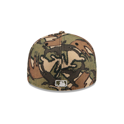 San Francisco Giants Three Looms Jacquard Camo 59FIFTY Fitted Hat